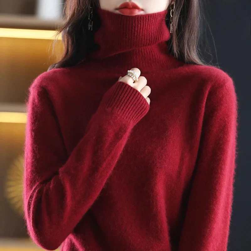 Letizia | Maglione Dolcevita In Cashmere - Image 2