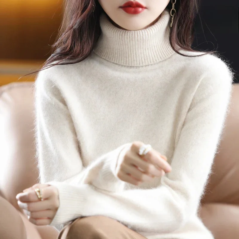 Letizia | Maglione Dolcevita In Cashmere - Image 3