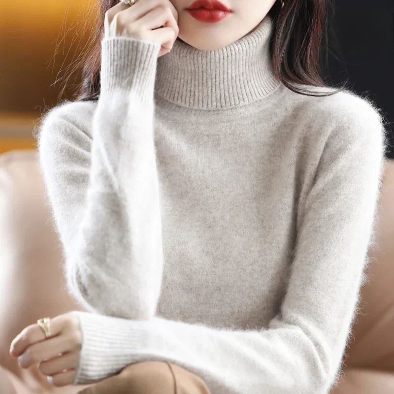 Letizia | Maglione Dolcevita In Cashmere - Image 4