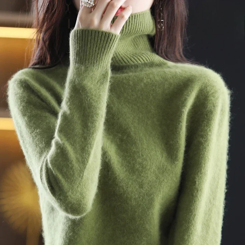 Letizia | Maglione Dolcevita In Cashmere - Image 6
