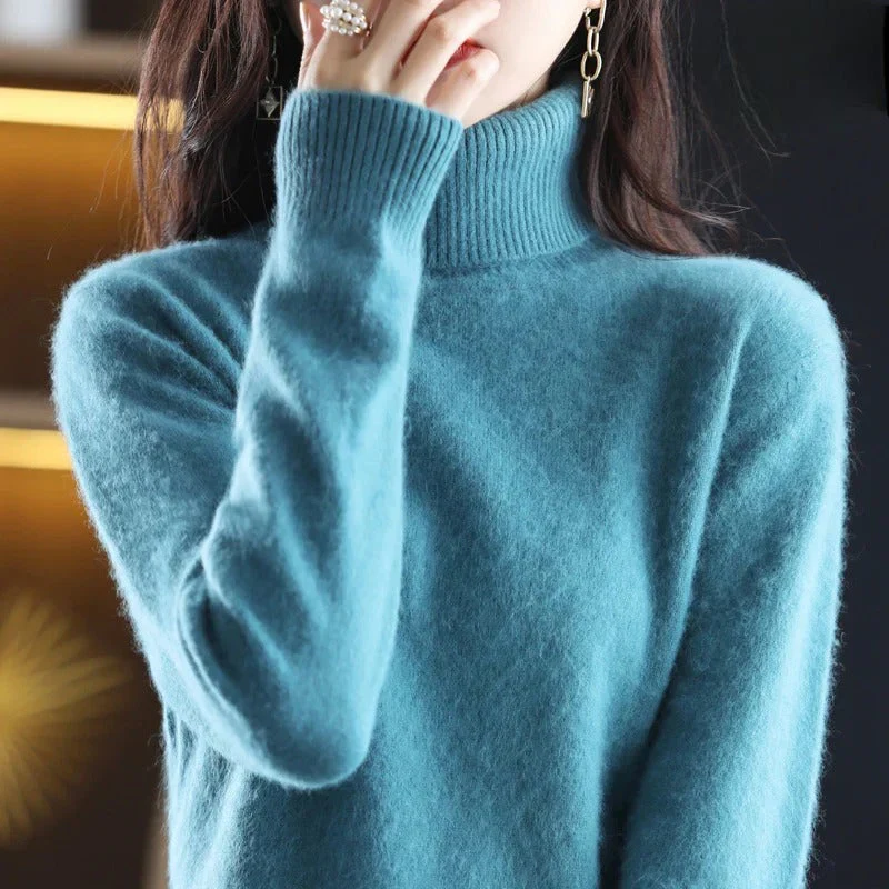 Letizia | Maglione Dolcevita In Cashmere - Image 8