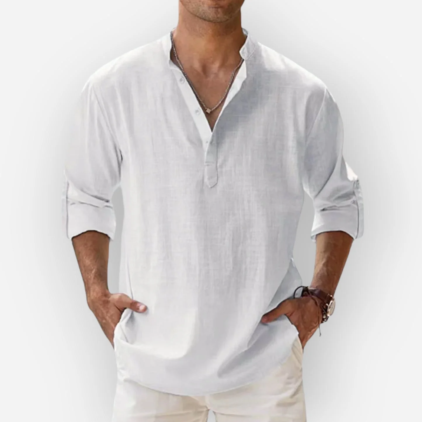 Luis | Camicia Ecologica Per La Vita Casual - Image 3