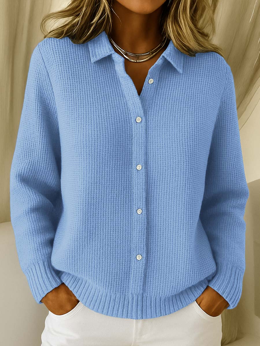 Maeve | Cardigan Classico In Maglia Con Bottoni