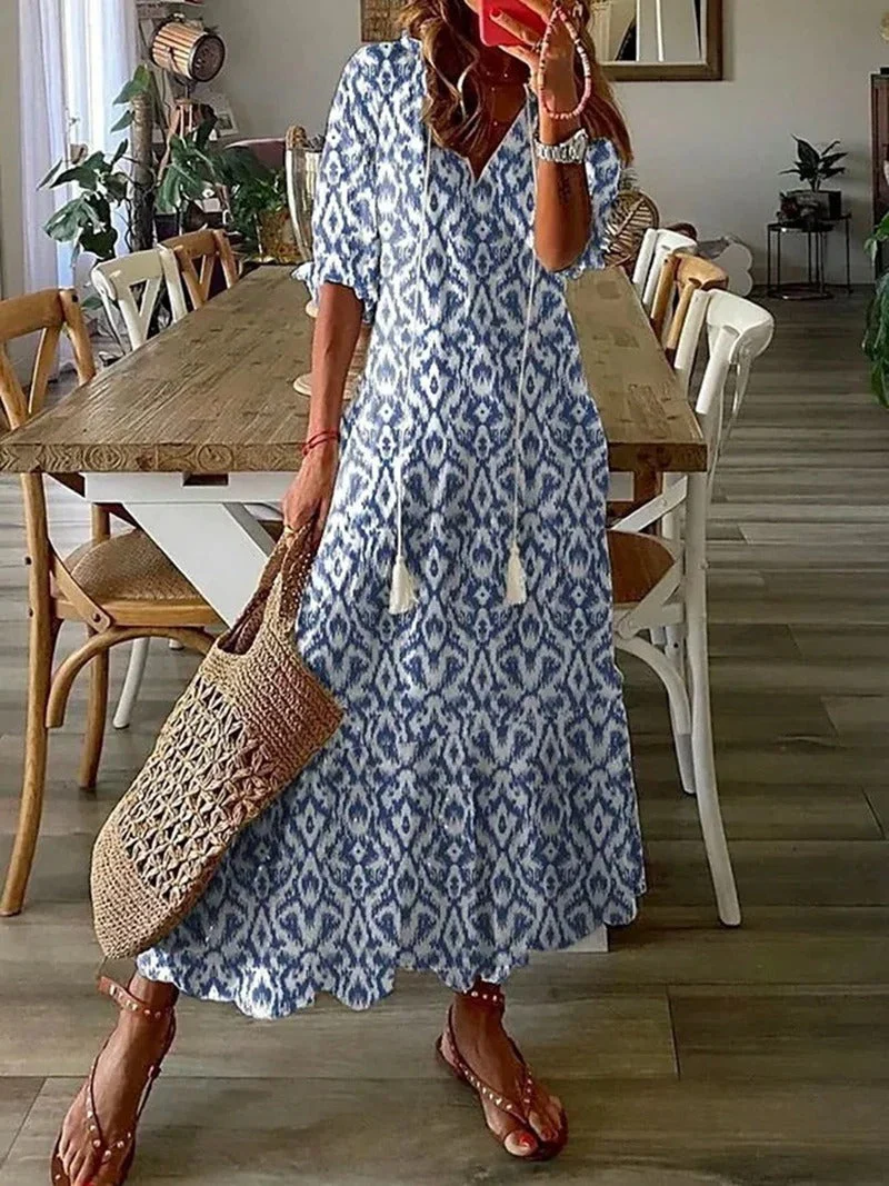 Mandy - Maxi Abito Bohémien - Image 3