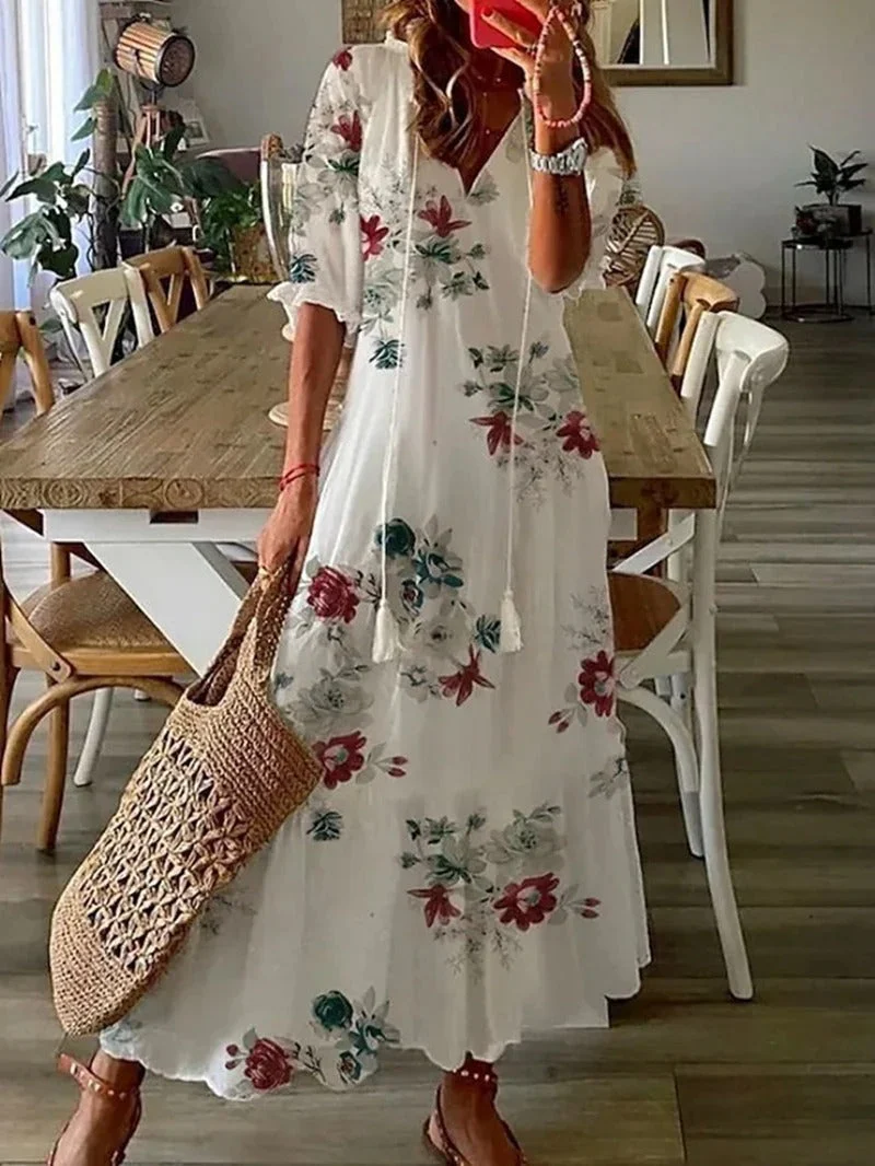 Mandy - Maxi Abito Bohémien - Image 7