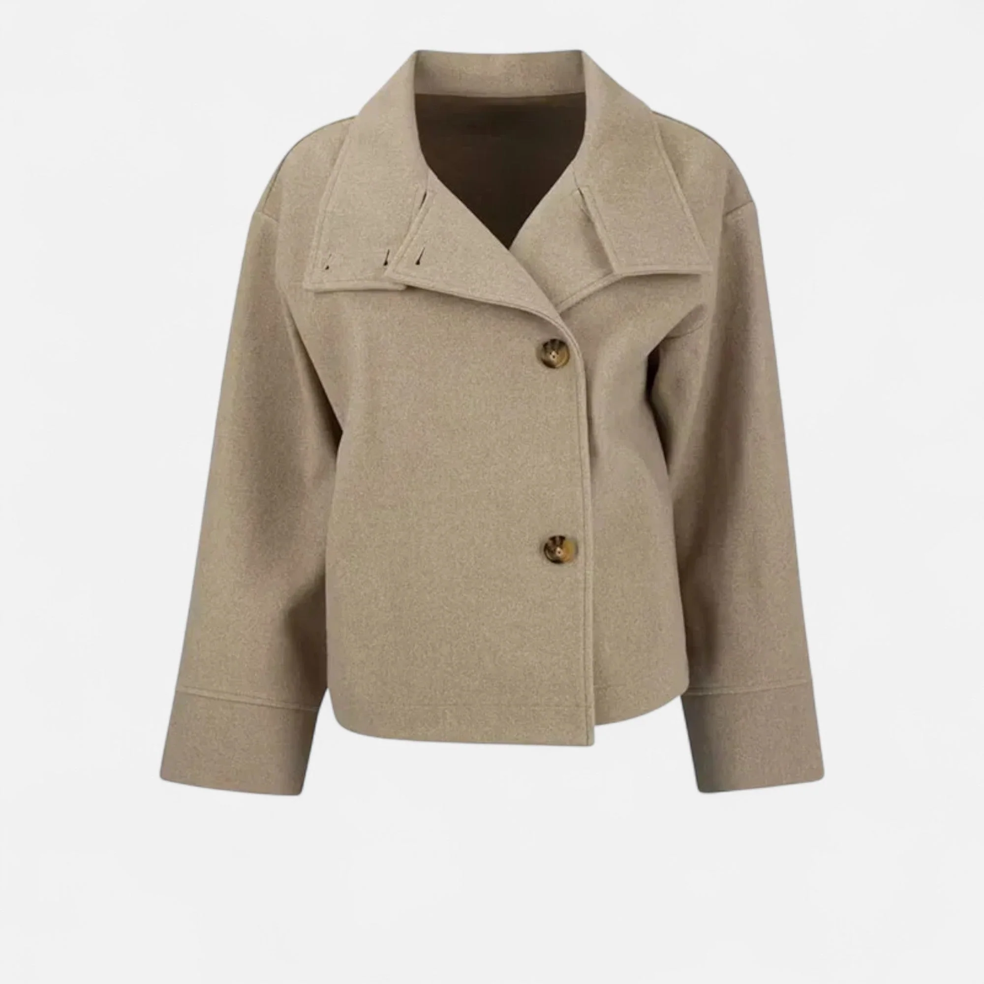 Monde | Eleganza Moderna In Un Cappotto Corto - Image 5