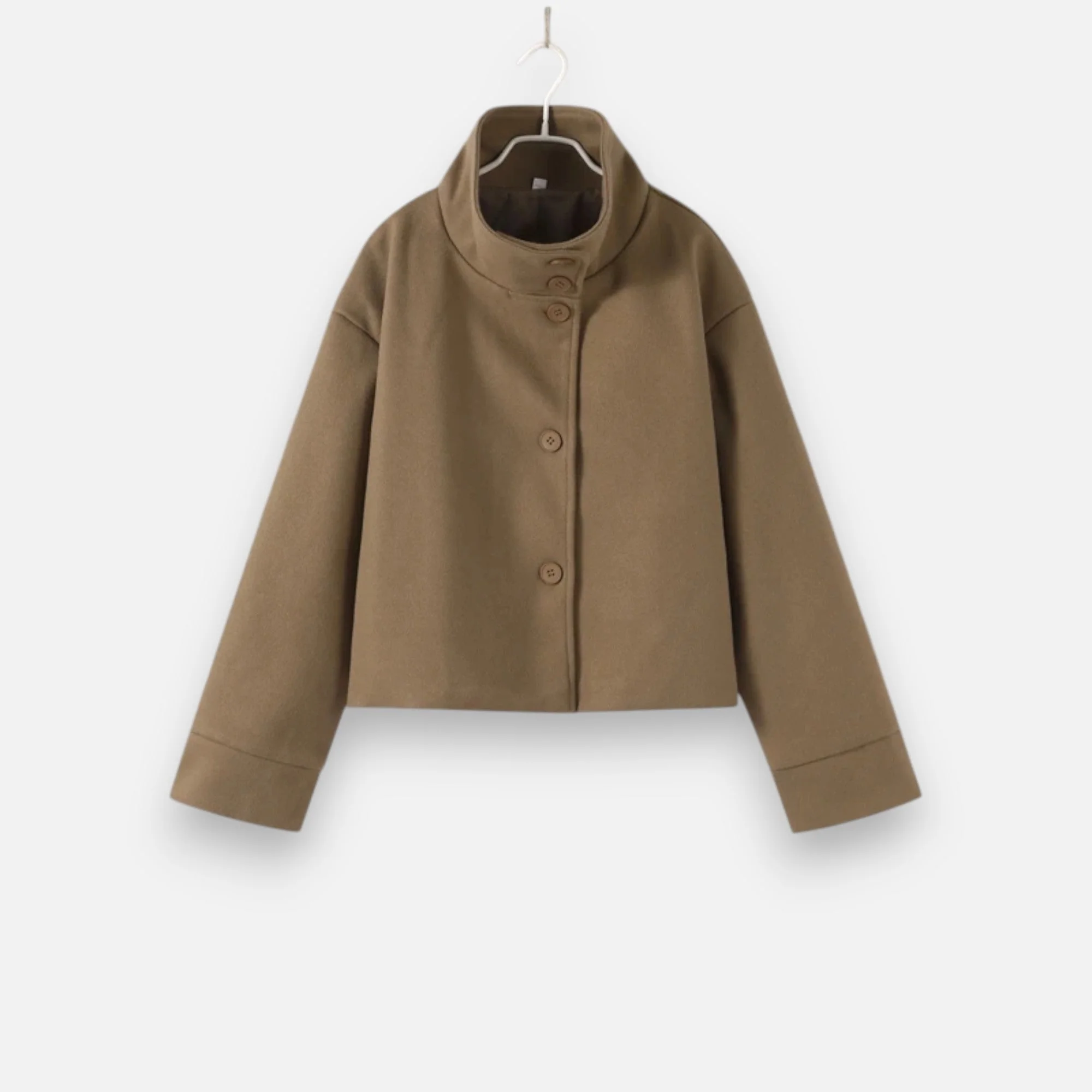 Monde | Eleganza Moderna In Un Cappotto Corto - Image 6