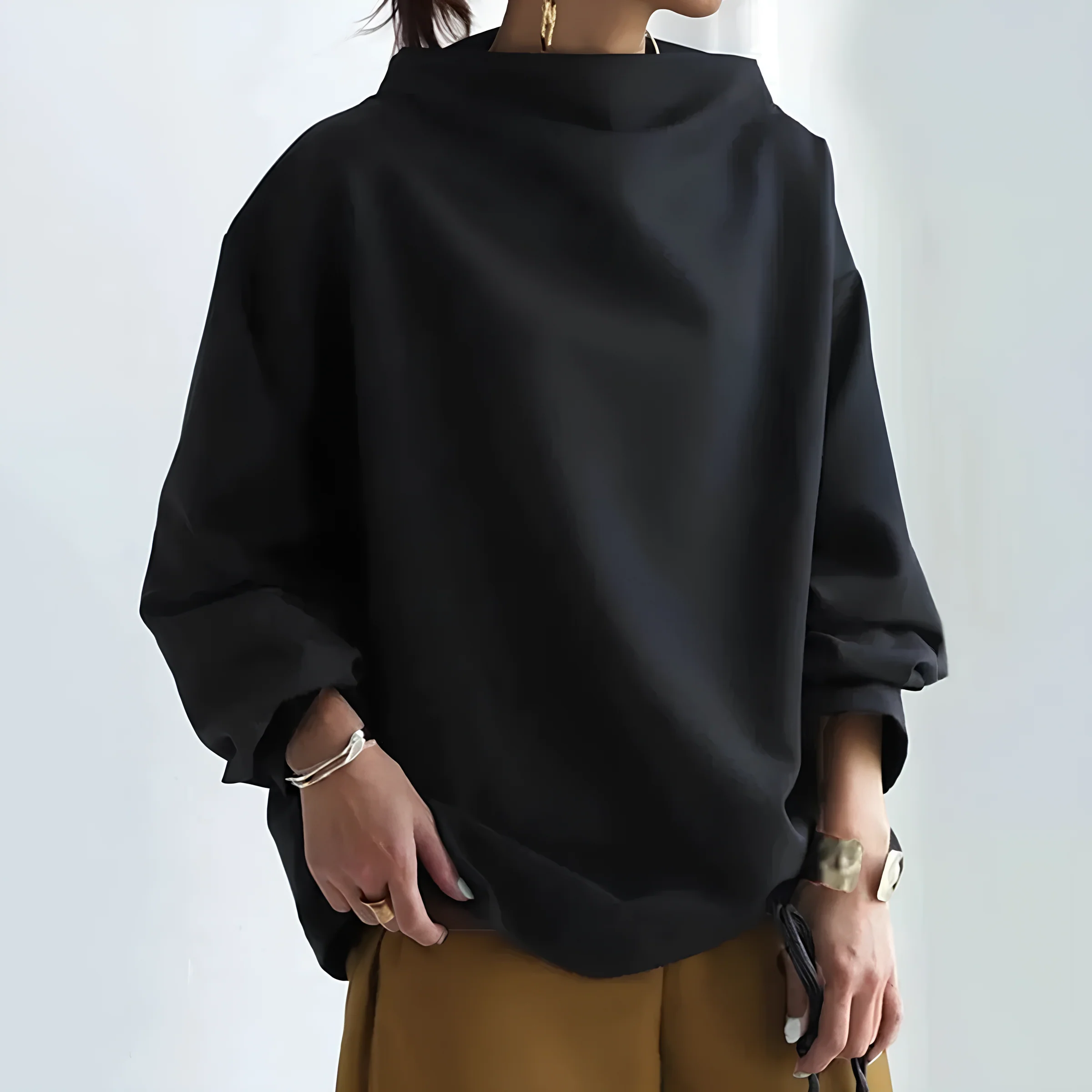 Nevoli - Elegante Maglione A Maniche Lunghe - Image 2