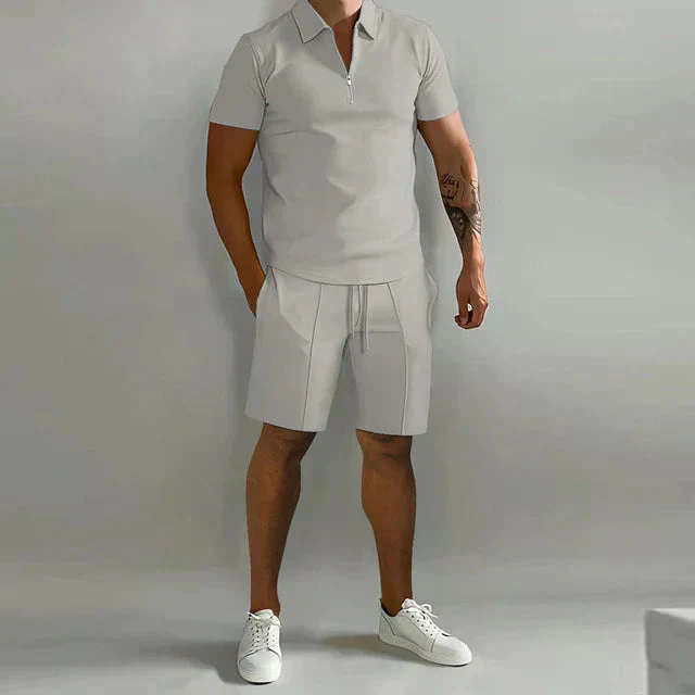 Neylor | Set Estivo Di Lusso Da Uomo Polo E Pantaloncini Elegante - Image 2