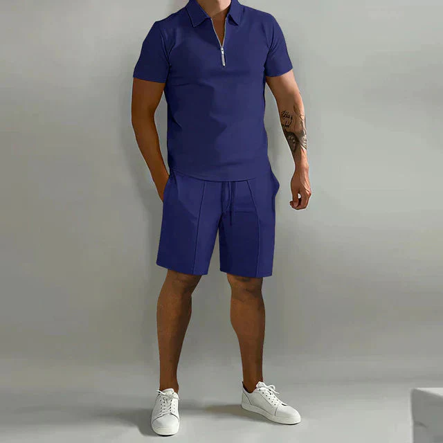 Neylor | Set Estivo Di Lusso Da Uomo Polo E Pantaloncini Elegante - Image 4