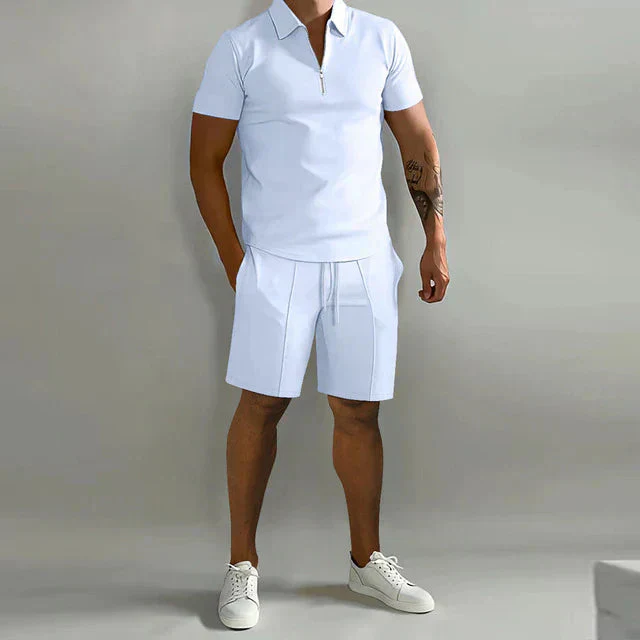 Neylor | Set Estivo Di Lusso Da Uomo Polo E Pantaloncini Elegante - Image 5