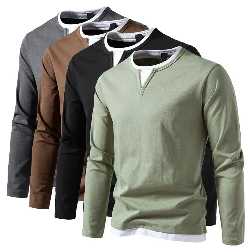 Ryan – Maglia a Maniche Lunghe con Collo a V - Image 5