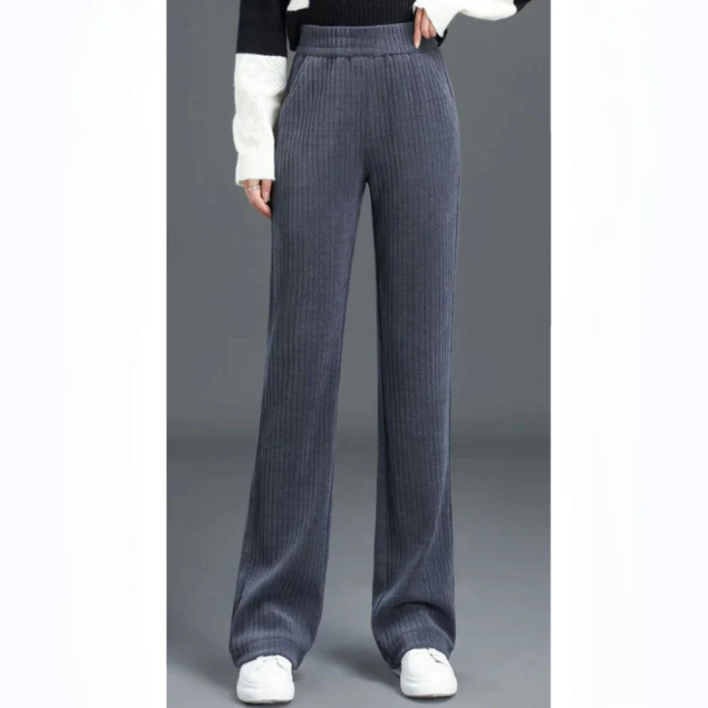 Simona | Pantaloni Caldi Con Elastico In Vita