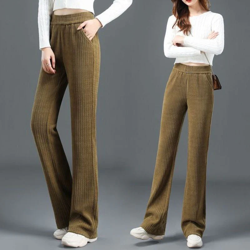 Simona | Pantaloni Caldi Con Elastico In Vita - Image 6