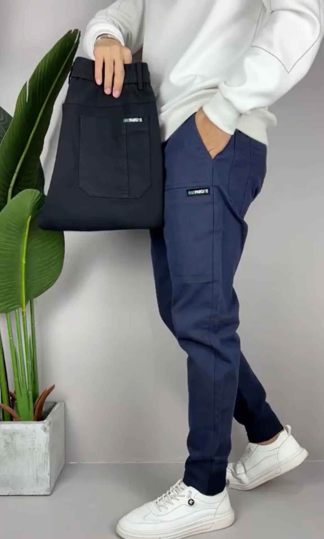 Tommaso - Pantaloni Cargo Streatch Premium - Image 4
