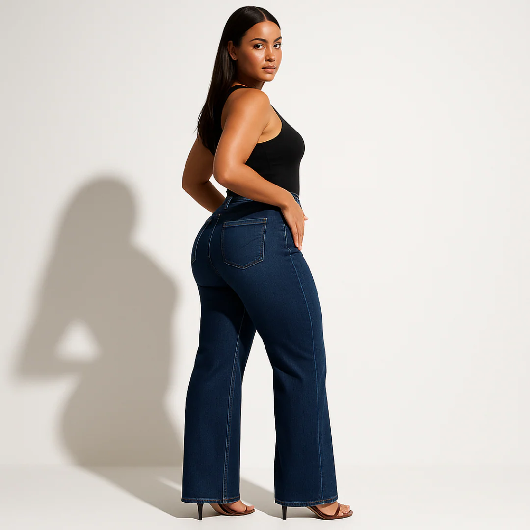 Valvari | Jeans Elasticizzati A Vita Medio-Bassa - Image 2
