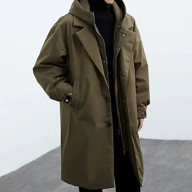 Vittore | Piumino Trench Impermeabile Uomo