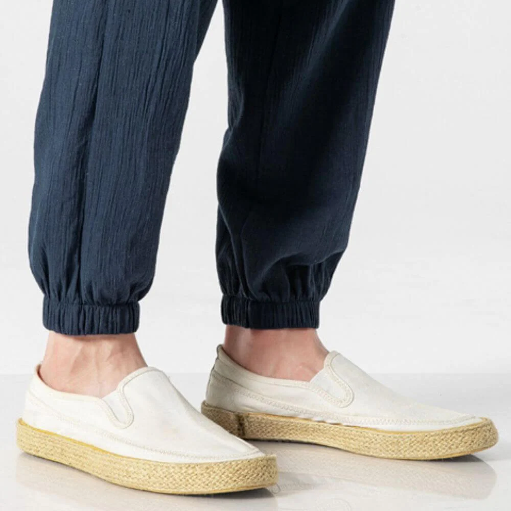 Yoko- Pantaloni Comfort Leggeri In Cotone - Image 9